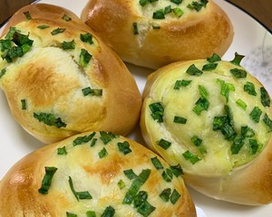香葱面包的做法