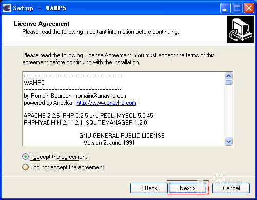 图解 PHP WAMP安装步骤