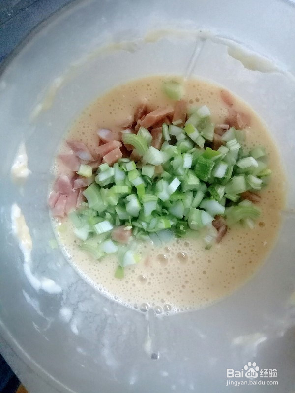 香肠鸡蛋香蕉饼的做法