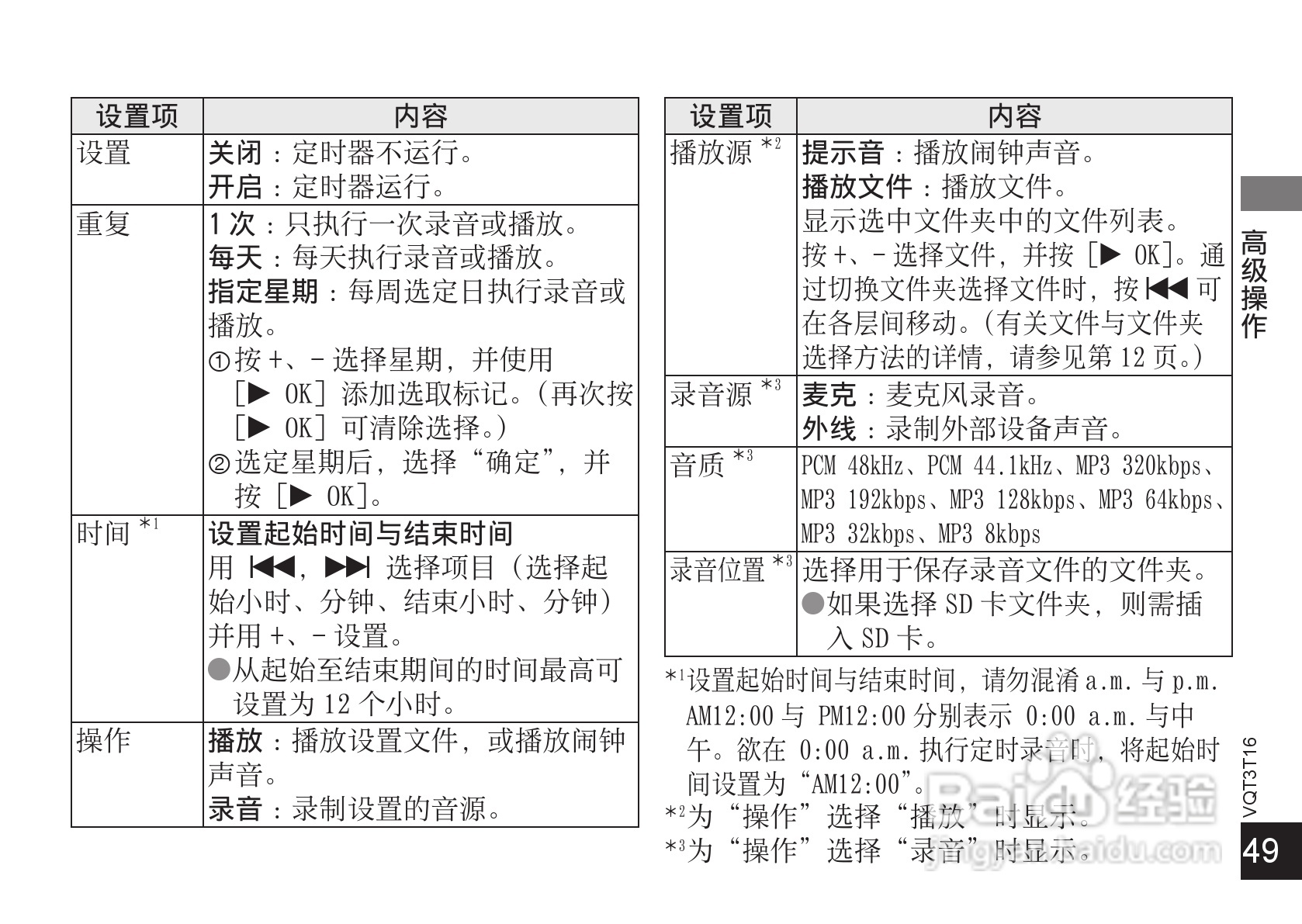 松下RR-XS410数码录音机使用说明书:[5]