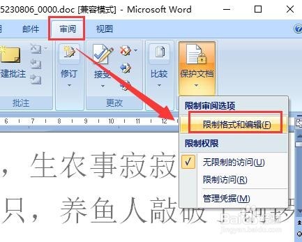 怎么加密文件防止被修改 文件设置访问密码保护