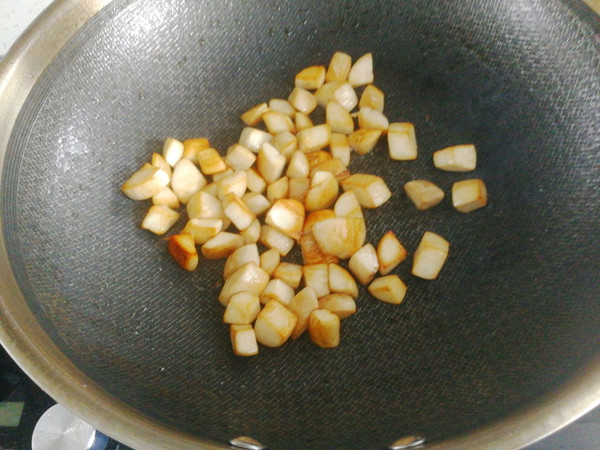 黑椒杏鲍菇牛肉粒