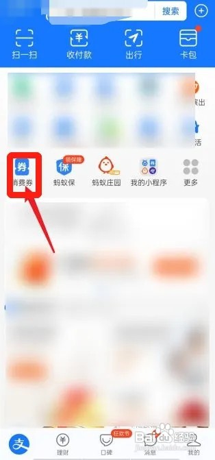 在哪查看支付宝消费券商家信息?