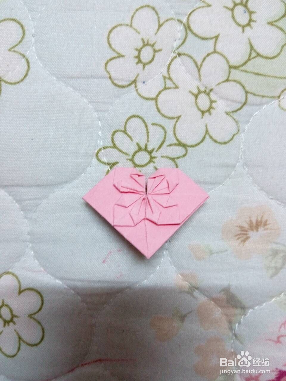 怎么用折纸折爱心