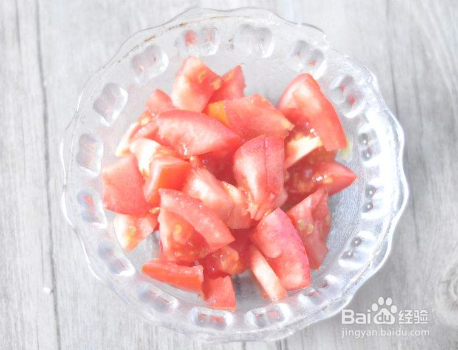 西红柿凉皮的做法