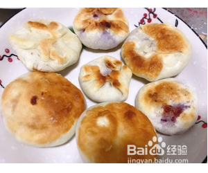 紫薯饼的做法