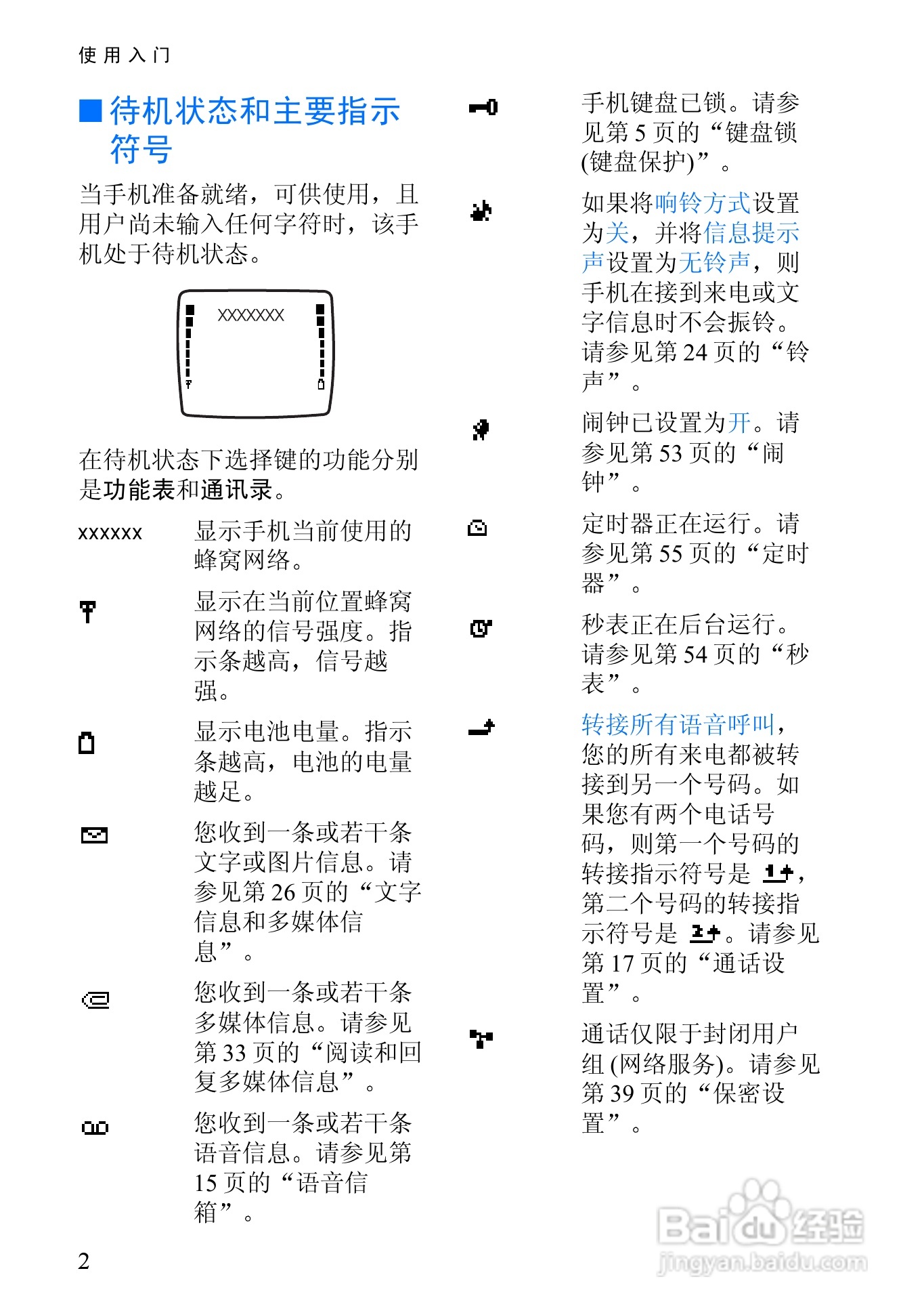 诺基亚3530手机使用说明书:[2]