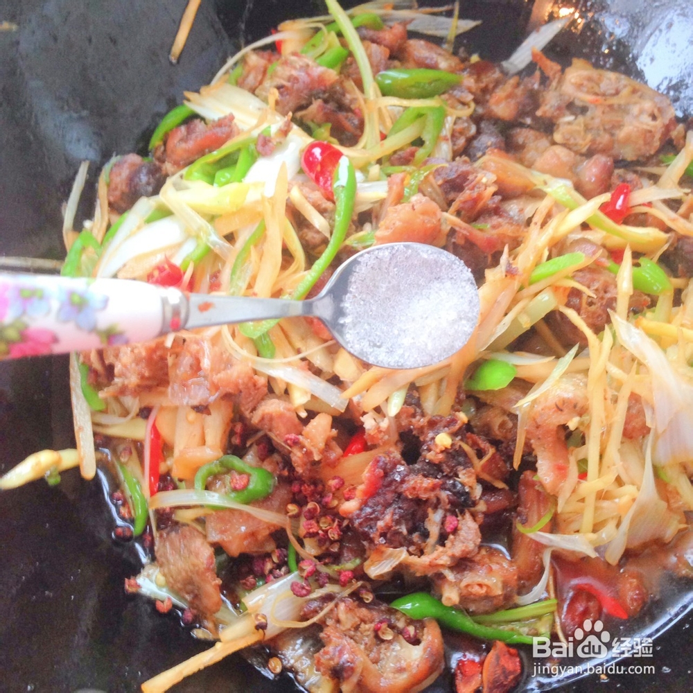 姜爆鸭子的家常做法详解