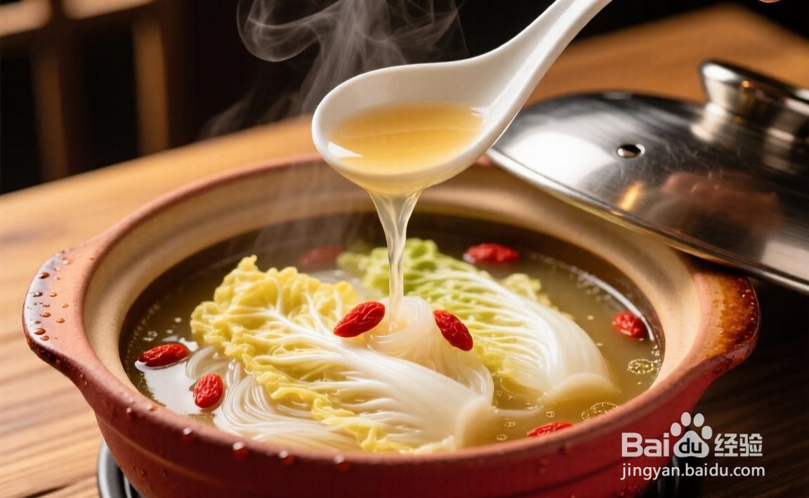 上汤粉丝娃娃菜（家常鲜香版）