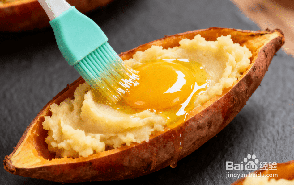 芝士焗红薯:香甜拉丝,软糯细腻,烤箱版零难度