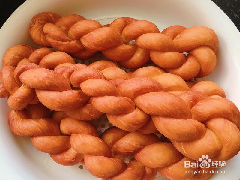 奶香蜂蜜大麻花的做法