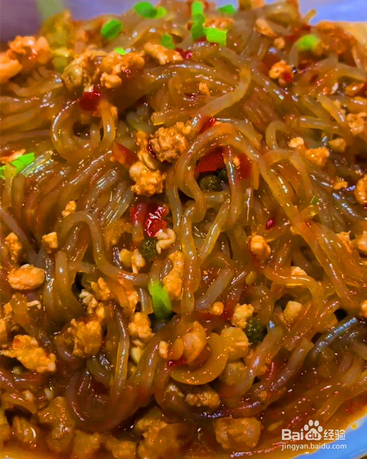 粉条这样做特别好吃哦