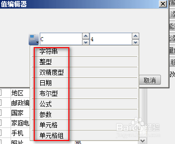 勤哲excel服务器初级教程:[2]定义数据项