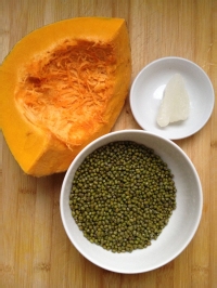 清热祛暑的超好喝甜品【南瓜绿豆沙】