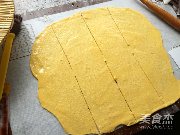 千层刀切南瓜馒头