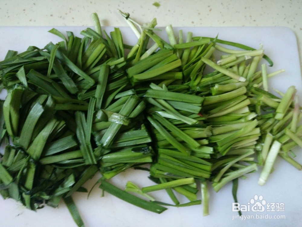 营养韭菜炒厚豆腐皮