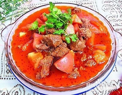 西红柿炖牛肉的制作方法