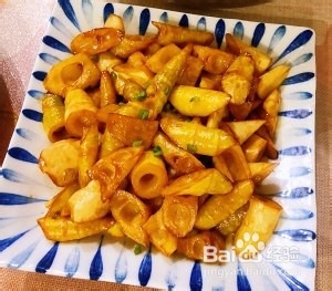 油焖春笋的制作方法