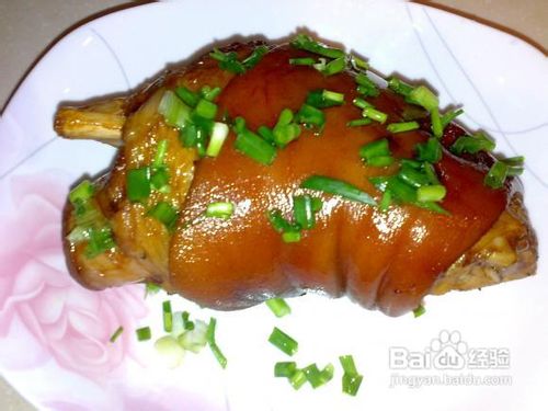 【我爱我的家】冰糖肘子