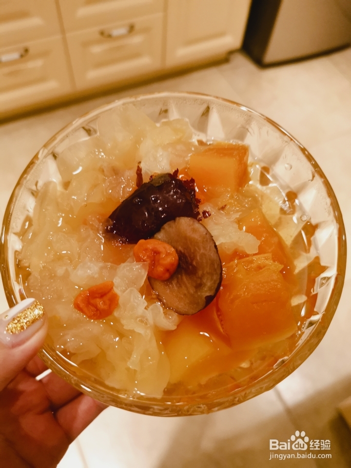 家常做法的银耳甜水