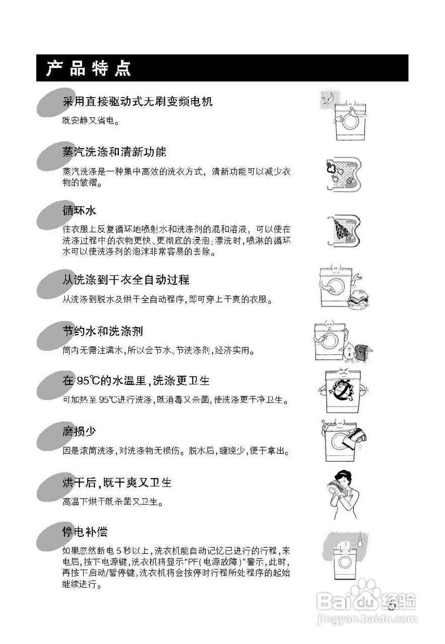 LG WD-A12209DM洗衣机使用说明书:[1]