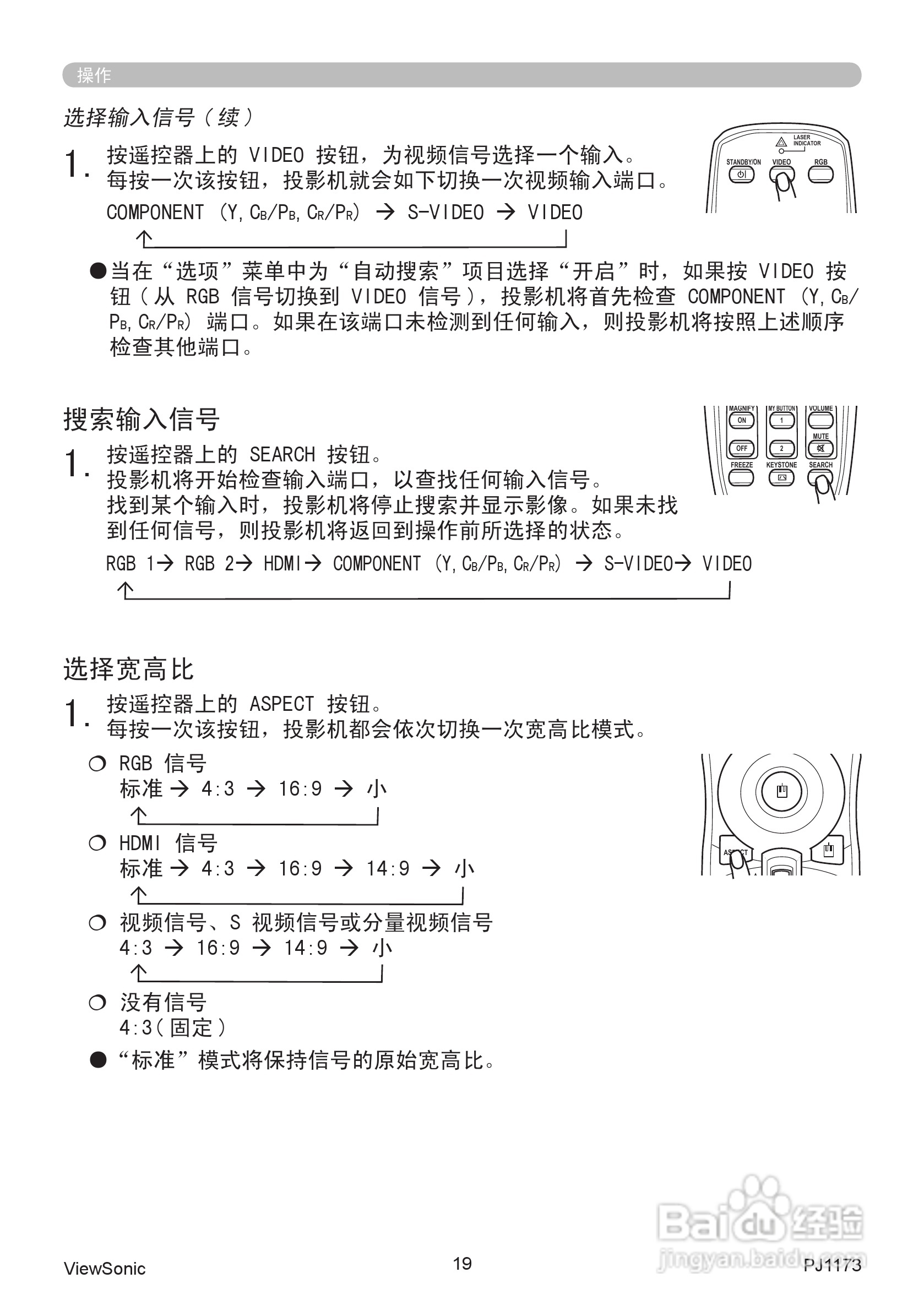 优派PJ1173投影机使用说明书:[3]