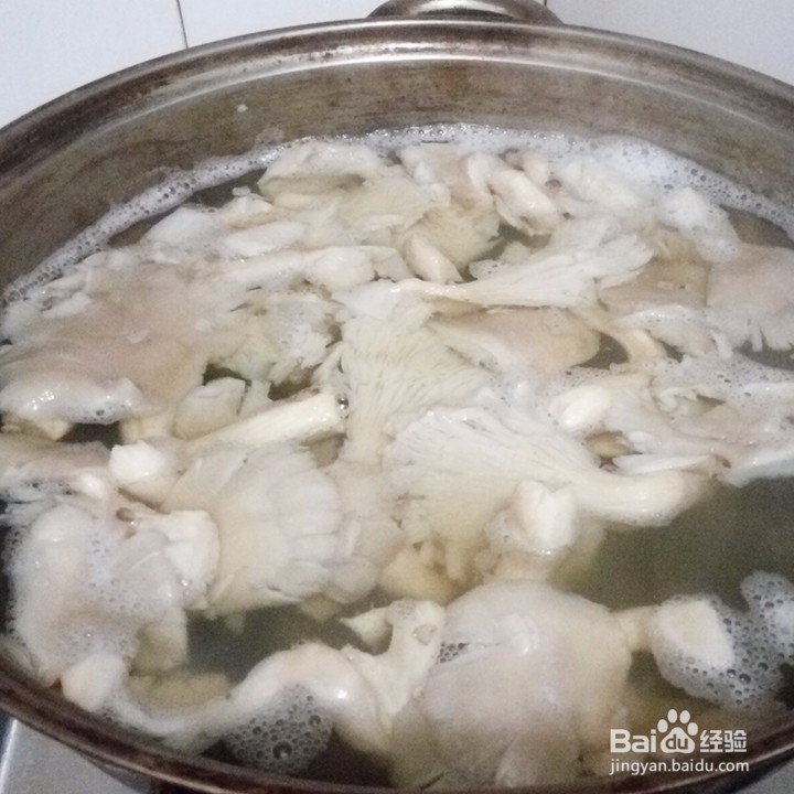 干炸平菇的做法