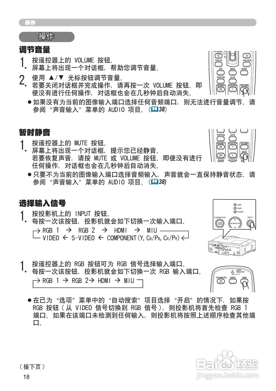 日立 CP-X807投影机说明书:[4]