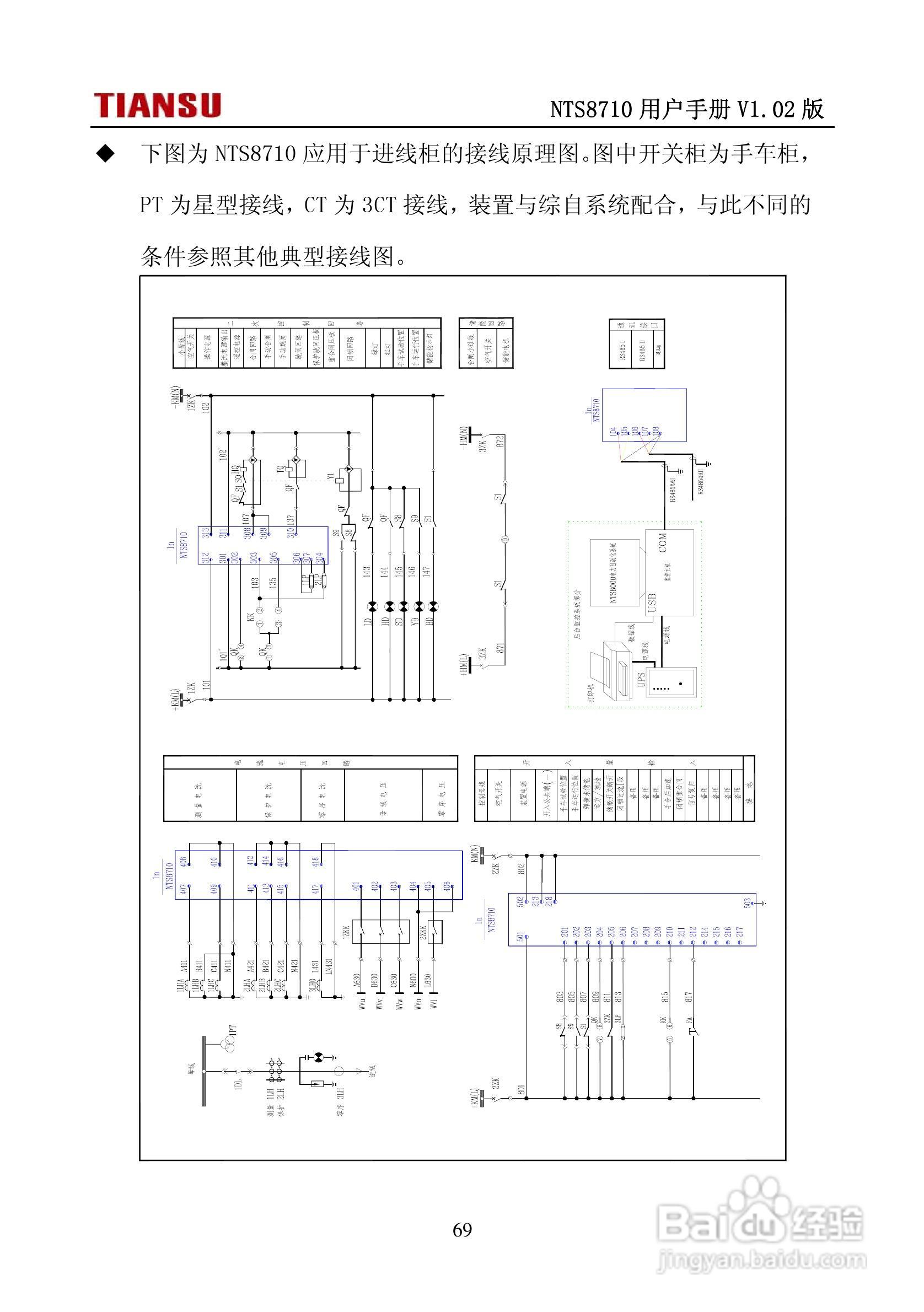 NTS8710通用线路保护测控装置用户手册:[8]