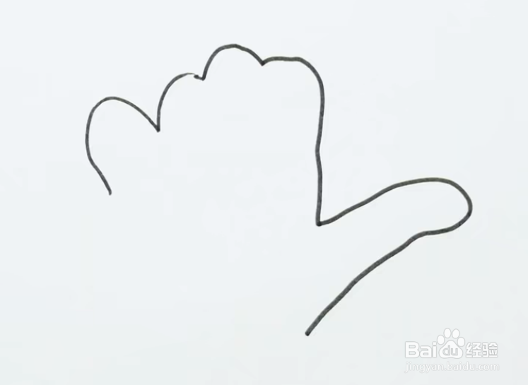 手掌画系列——如何用手掌画大象