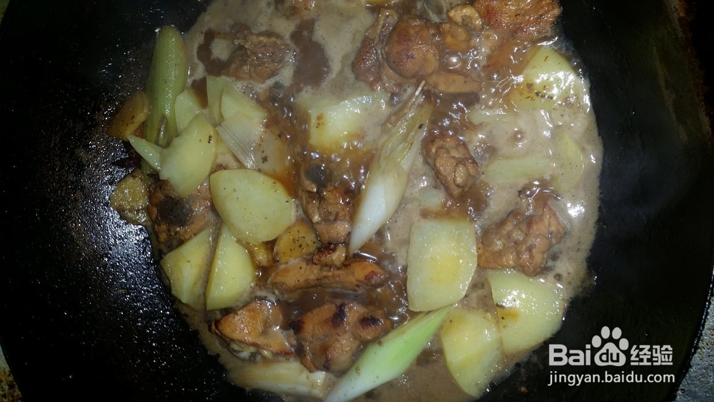 鸡腿炖土豆做法
