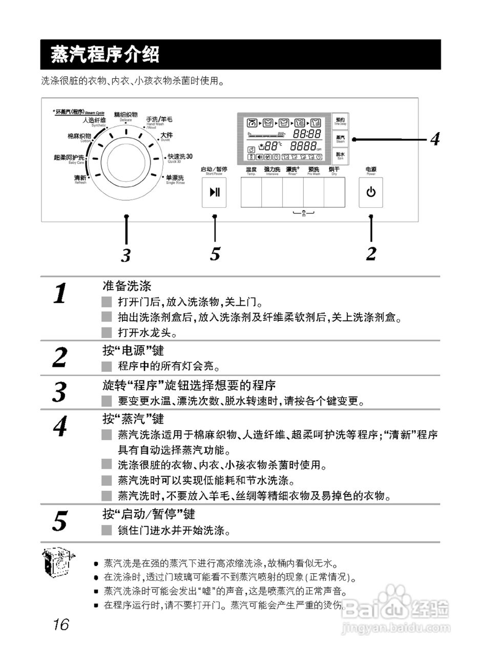 LG WD-A12195D洗衣机使用说明书:[2]