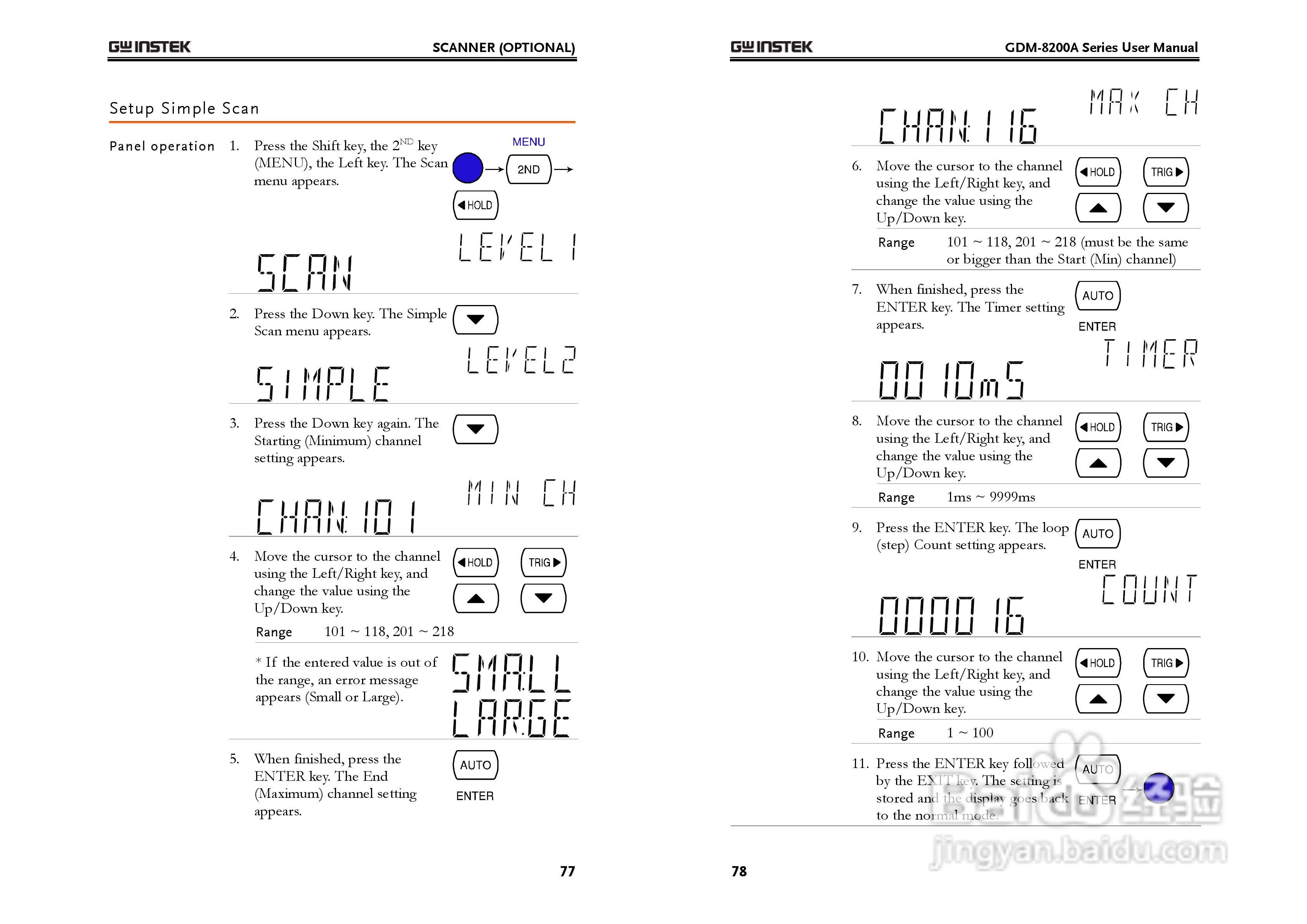 固纬GDM-8251A数字万用表使用说明书:[4]