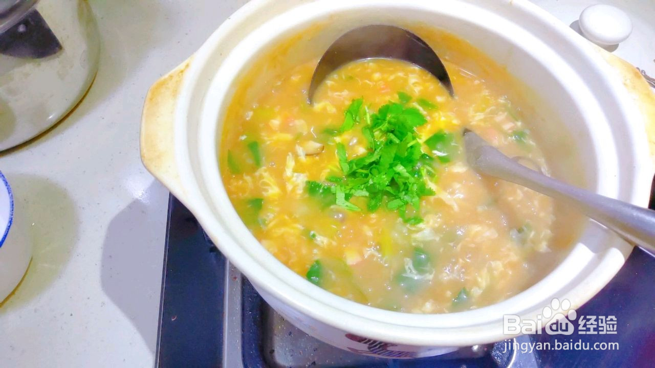 海鲜疙瘩汤的做法