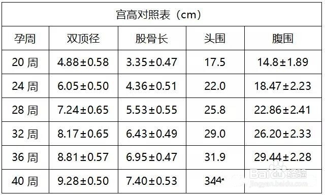 教你读懂产检报告单