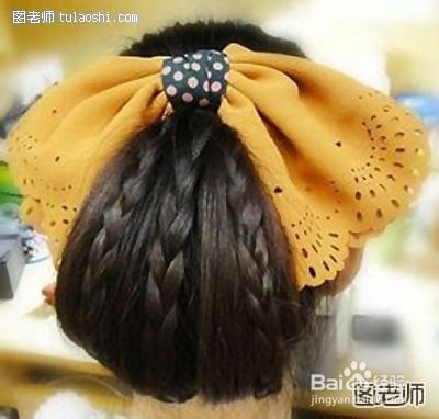 韩式萝莉范 韩国淑女发型扎法图解教程