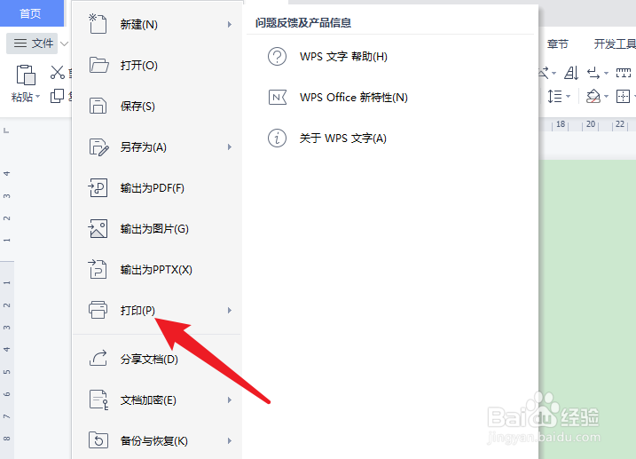word怎么局部打印