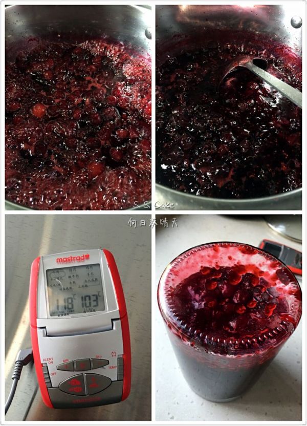 蔓越莓覆盆子果酱