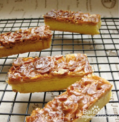 每日烘焙配方推荐：[3]焦糖杏仁饼干的做法