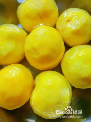 黄桃罐头改良版