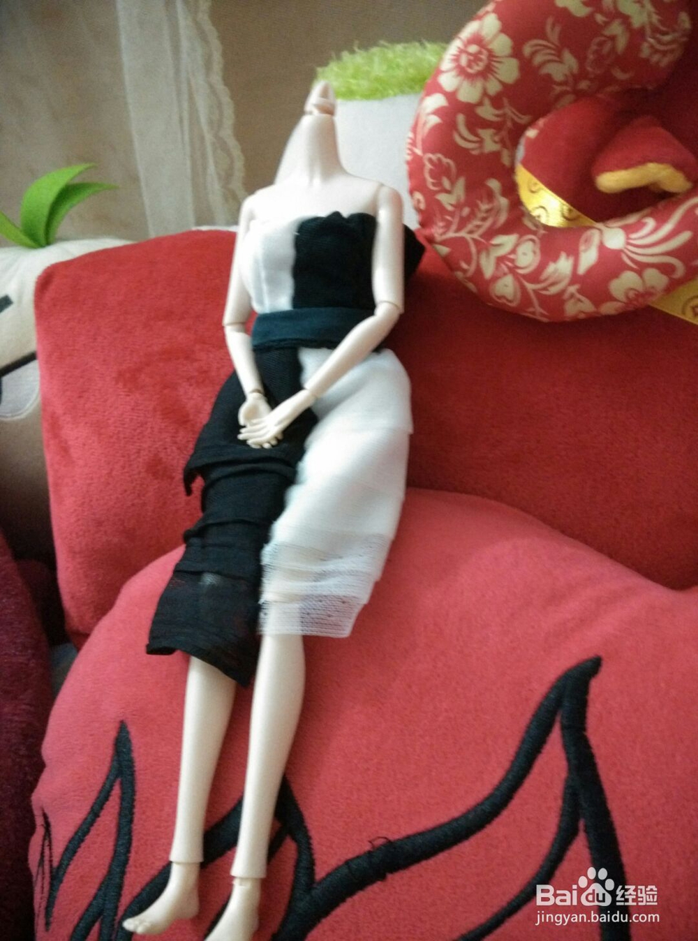 超美的黑白配衣服