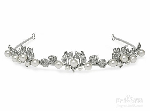 闪耀发饰 成就最夺目的新娘