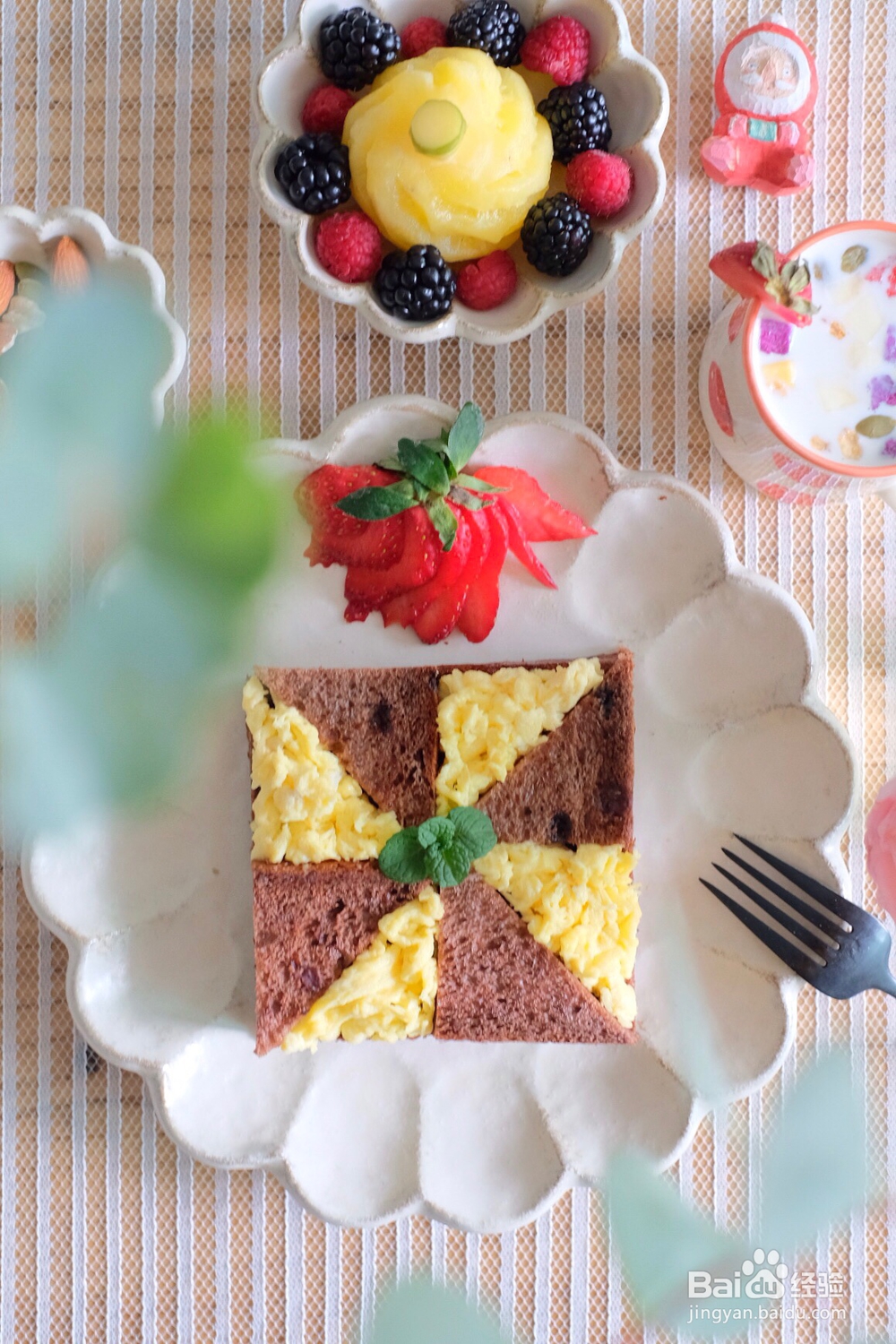 味道绝美的鸡蛋吐司三明治