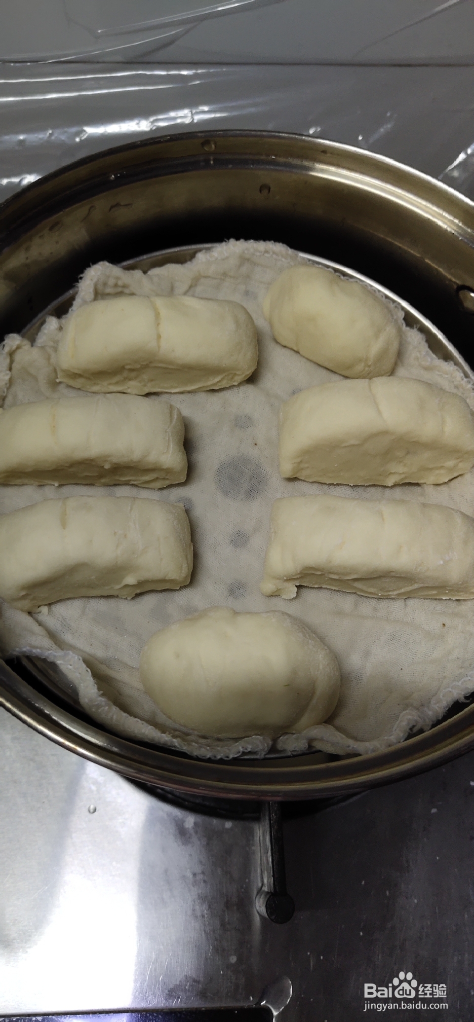 心心念念的自发粉牛奶馒头