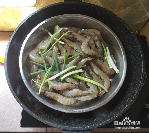 白灼虾的制作方法