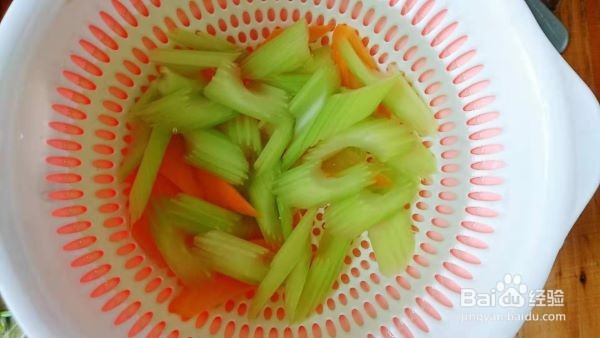 七夕为他（她）下厨房 西芹百合虾仁