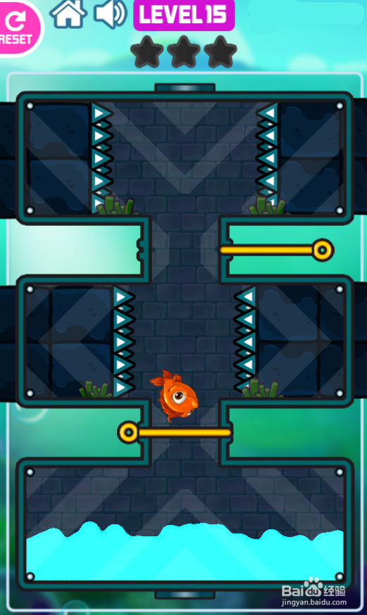 Small Carp Adventures的Level 15怎样通关?