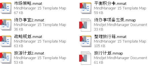 如何在MindManager15中添加思维导图模板
