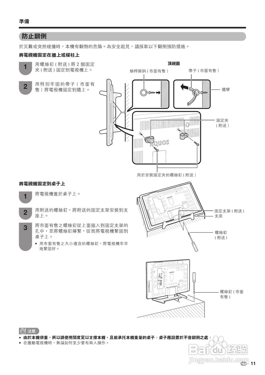 声宝LC-37GX3H型液晶电视机说明书:[2]