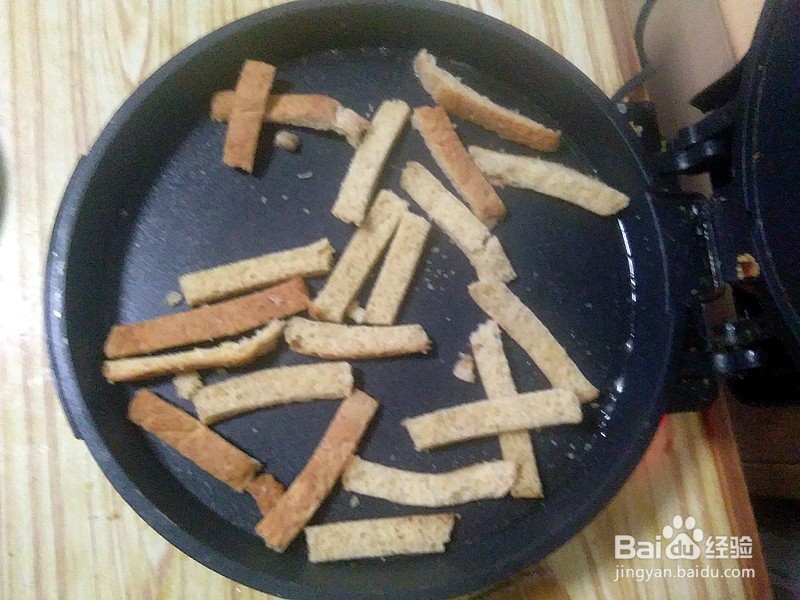 面包片巧做香蕉派